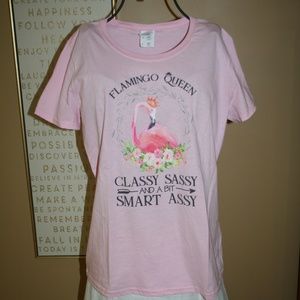 FLAMINGO QUEEN T-SHIRT